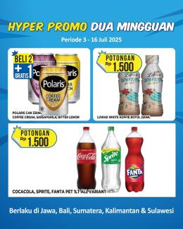 Promo Terbaru 2 Mingguan Hypermart 3 Juli – 16 Juli 2025 Promo Terbaru 2 Mingguan Hypermart 3 Juli – 16 Juli 2025