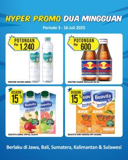Promo Terbaru 2 Mingguan Hypermart 3 Juli – 16 Juli 2025 Promo Terbaru 2 Mingguan Hypermart 3 Juli – 16 Juli 2025
