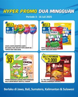 Promo Terbaru 2 Mingguan Hypermart 3 Juli – 16 Juli 2025 Promo Terbaru 2 Mingguan Hypermart 3 Juli – 16 Juli 2025