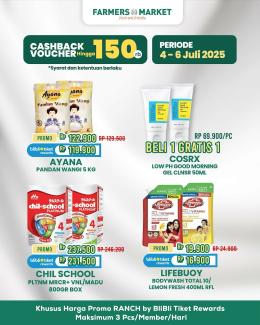 Promo Terbaru Farmers Market Weekend 4 Juli – 6 Juli 2025 Promo Terbaru Farmers Market Weekend 4 Juli – 6 Juli 2025