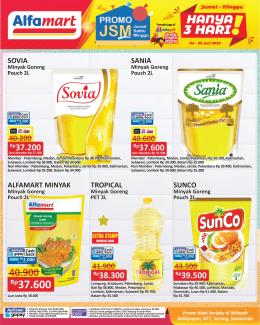 Jangan lewatkan Promo JSM Alfamart selama 3 hari saja, dari tanggal 4 hingga 6 J