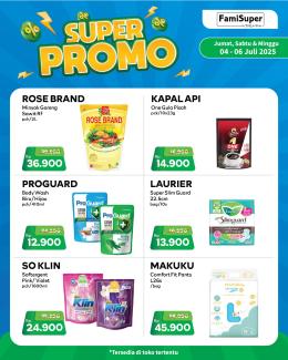 Promo Terbaru Hematnya Mantap FamilyMart 4 Juli – 6 Juli 2025 Promo Terbaru Hematnya Mantap FamilyMart 4 Juli – 6 Juli 2025