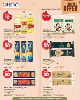 Promo Terbaru JSM Hero Supermarket 4 Juli – 6 Juli 2025 Promo Mie & Pasta Terbaru di Hero Supermarket! Dapatkan penawaran spesial hanya sampai 6 Juli 2025 – belanja hemat produk favorit Anda mulai dari La Fonte Spaghetti, Tropicana Slim Shirataki, hingga Nongshim dan Samyang Ramen Korea.