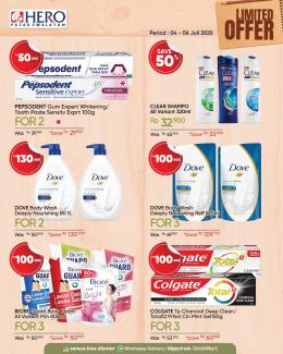 Promo Terbaru JSM Hero Supermarket 4 Juli – 6 Juli 2025 Promo Mie & Pasta Terbaru di Hero Supermarket! Dapatkan penawaran spesial hanya sampai 6 Juli 2025 – belanja hemat produk favorit Anda mulai dari La Fonte Spaghetti, Tropicana Slim Shirataki, hingga Nongshim dan Samyang Ramen Korea.