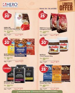 Promo Terbaru JSM Hero Supermarket 4 Juli – 6 Juli 2025 Promo Mie & Pasta Terbaru di Hero Supermarket! Dapatkan penawaran spesial hanya sampai 6 Juli 2025 – belanja hemat produk favorit Anda mulai dari La Fonte Spaghetti, Tropicana Slim Shirataki, hingga Nongshim dan Samyang Ramen Korea.