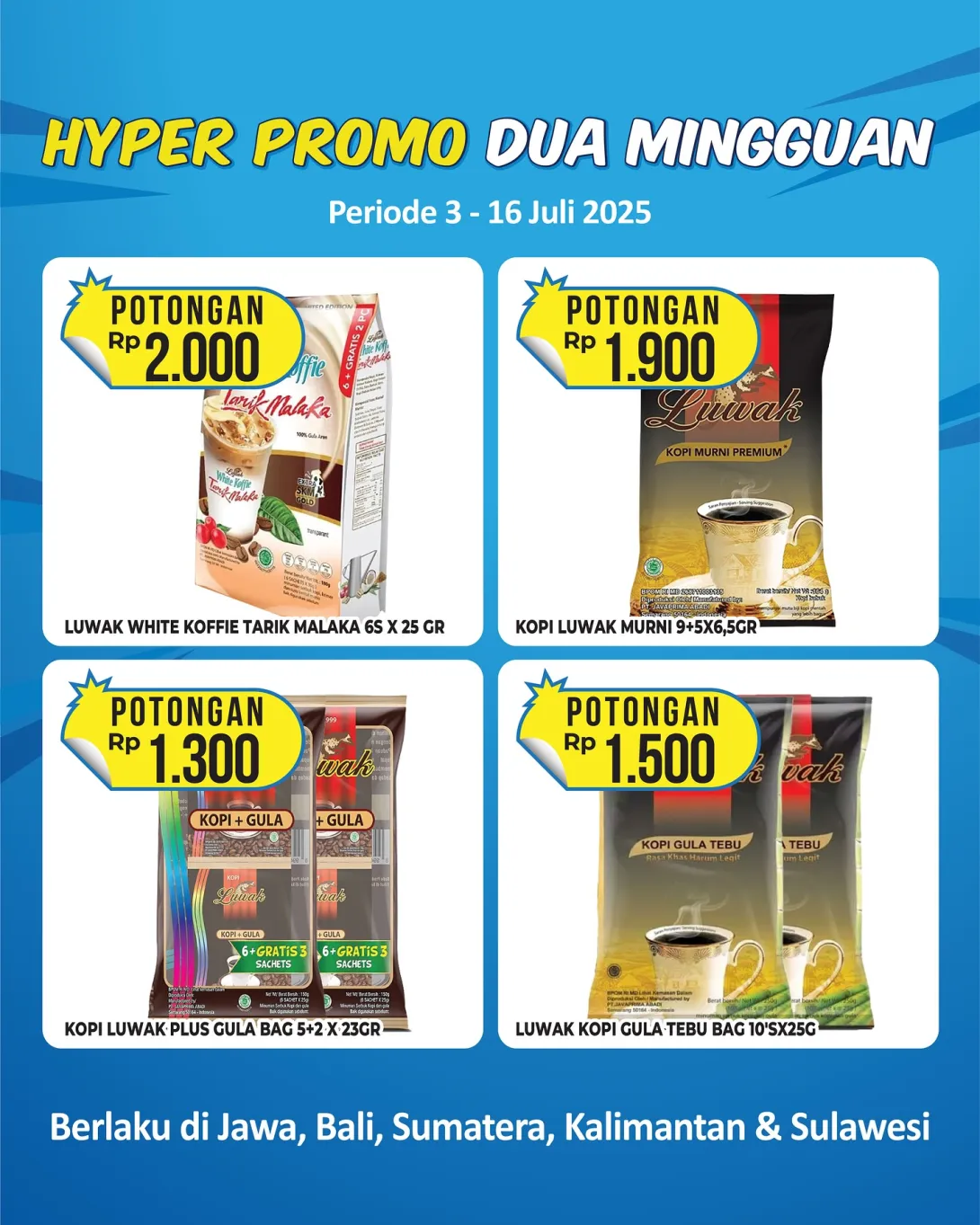 Promo Terbaru 2 Mingguan Hypermart 3 Juli – 16 Juli 2025