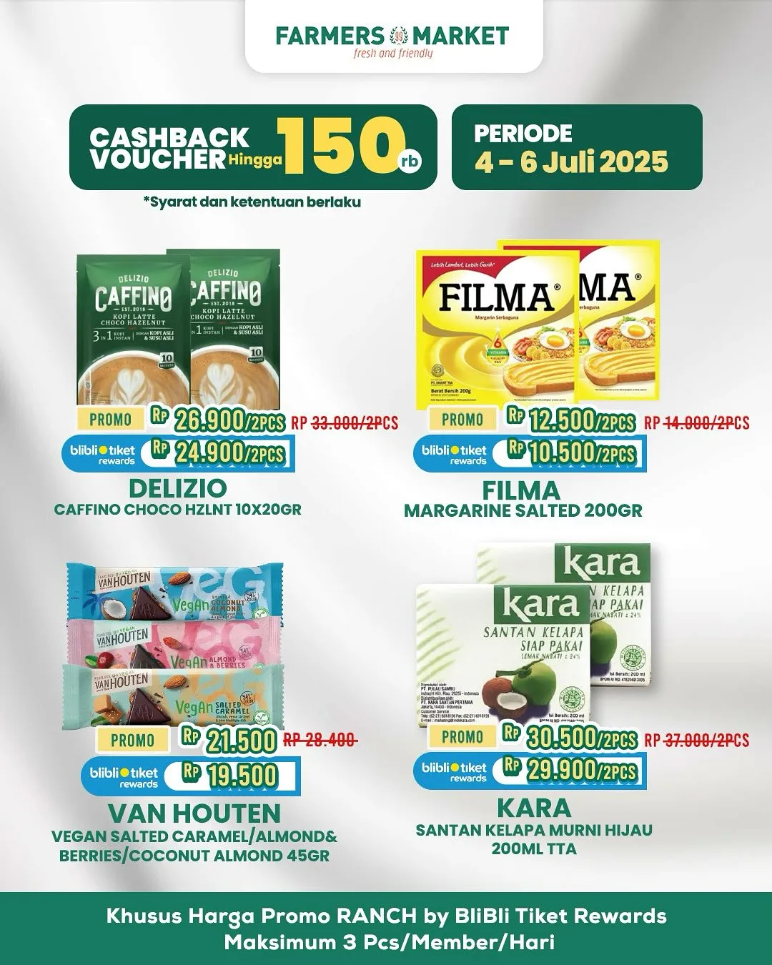 Promo Terbaru Farmers Market Weekend 4 Juli – 6 Juli 2025