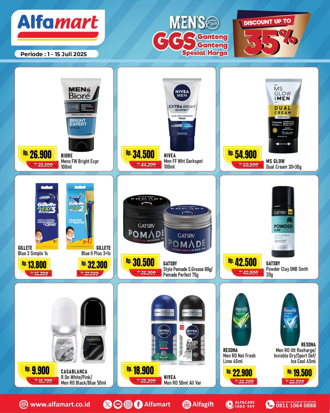Promo Terbaru Ganteng Ganteng Spesial Alfamart 1 Juli – 15 Juli 2025