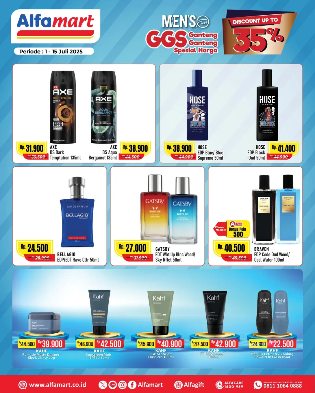 Promo Terbaru Ganteng Ganteng Spesial Alfamart 1 Juli – 15 Juli 2025