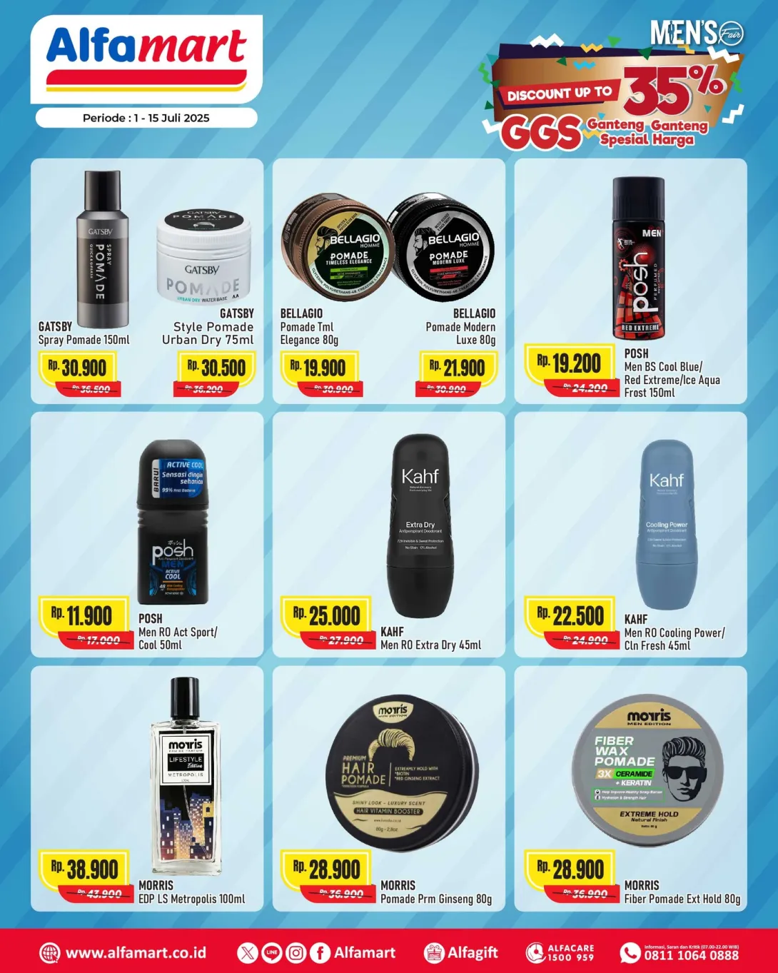 Promo Terbaru Ganteng Ganteng Spesial Alfamart 1 Juli – 15 Juli 2025