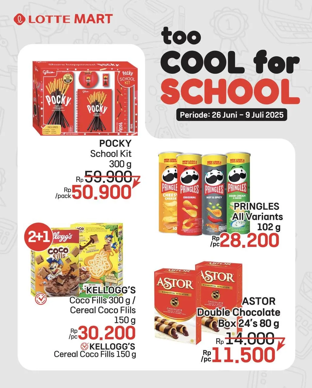 Promo Terbaru Too Cool for School Lotte Mart 26 Juni – 9 Juli 2025