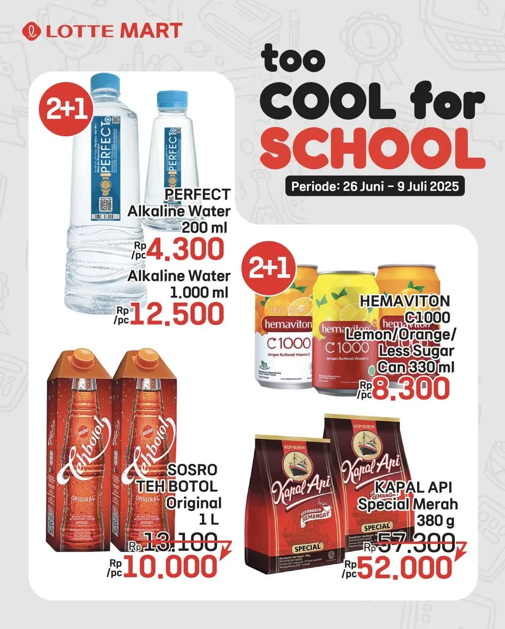 Promo Terbaru Too Cool for School Lotte Mart 26 Juni – 9 Juli 2025