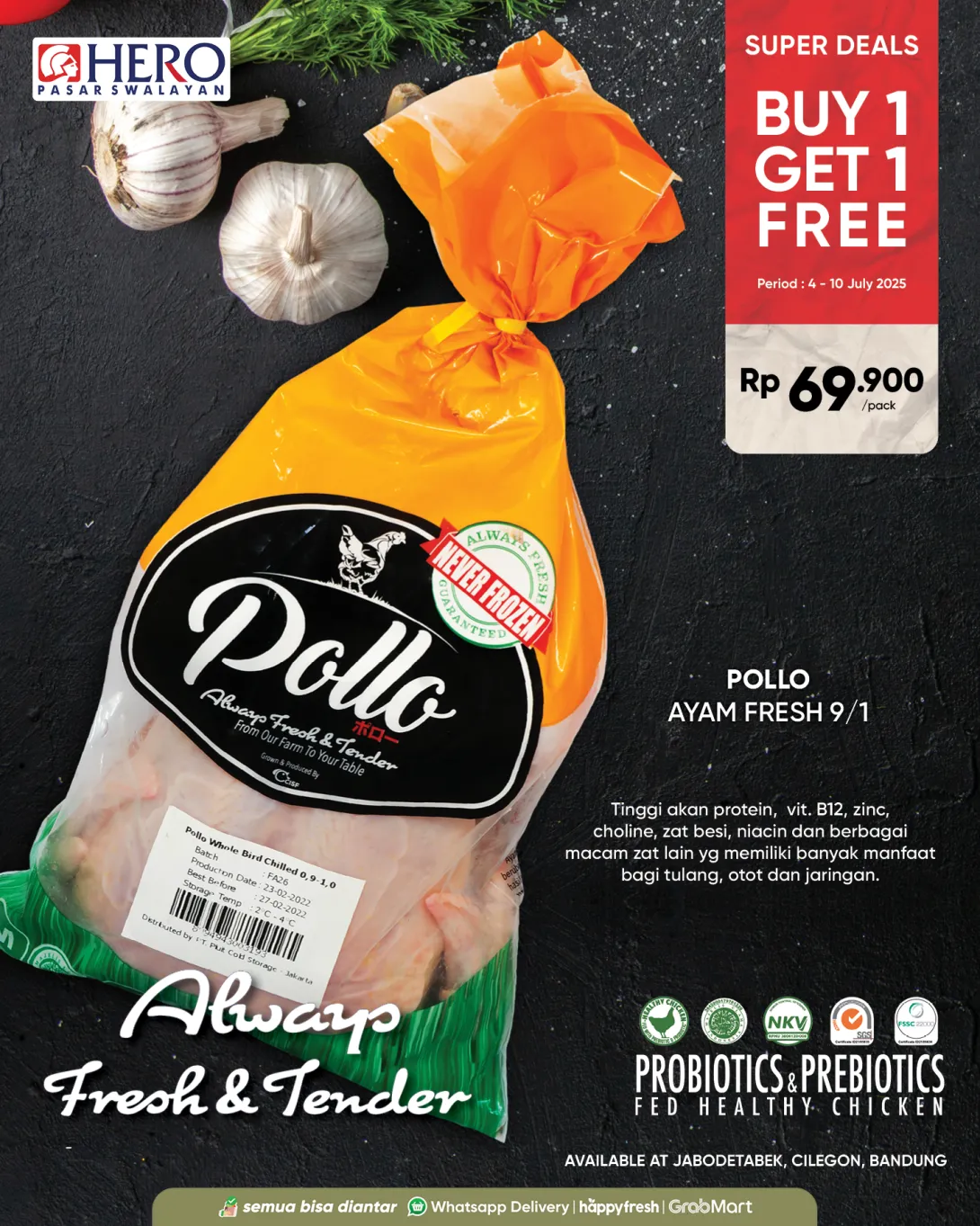 Promo Terbaru WEEKLY FRESH DEALS 4 Juli – 10 Juli 2025