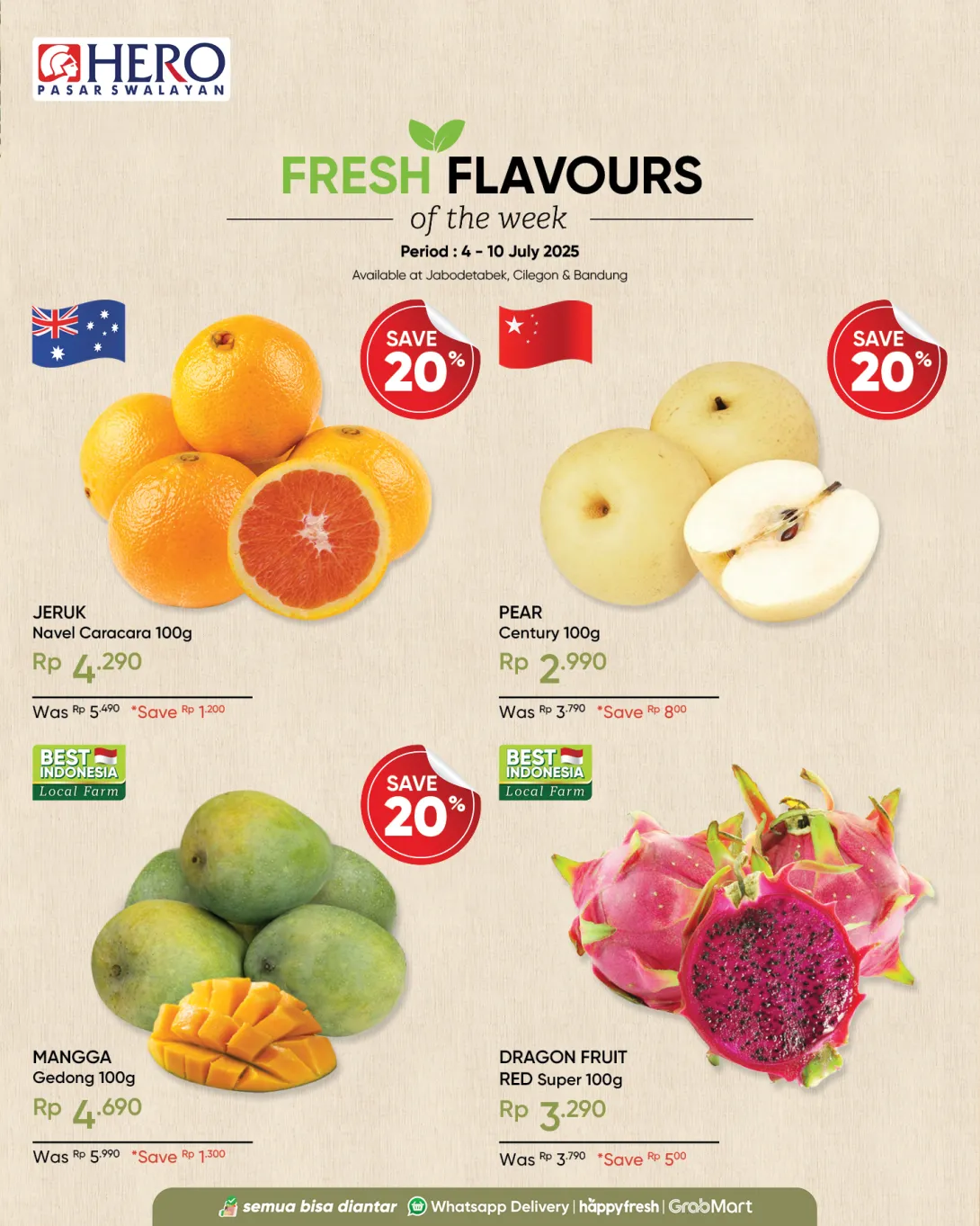 Promo Terbaru WEEKLY FRESH DEALS 4 Juli – 10 Juli 2025