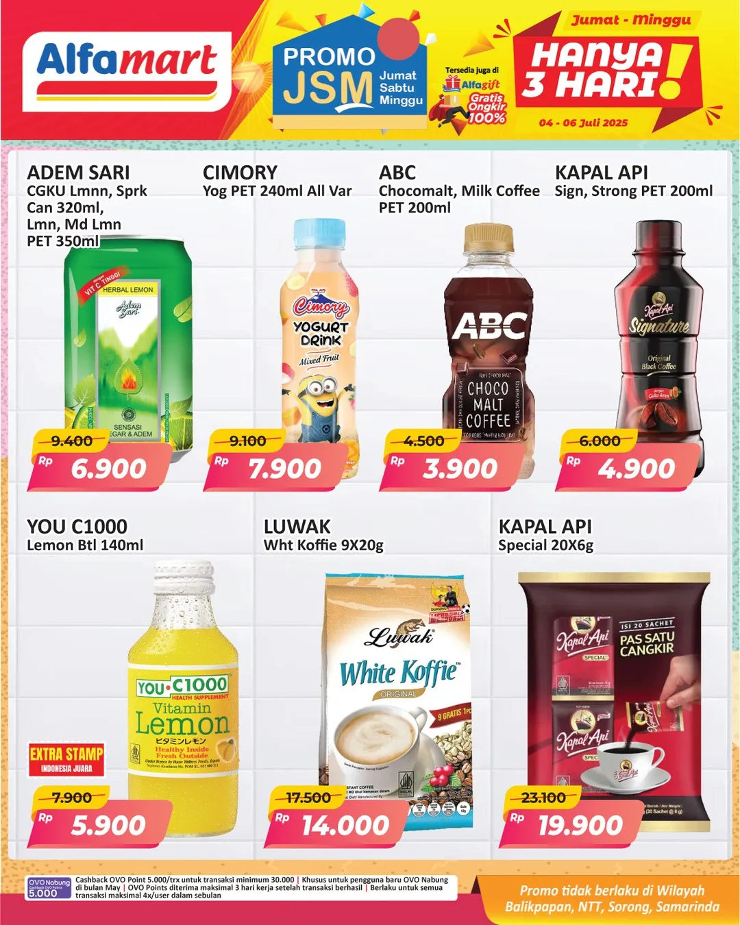 Promo Terbaru JSM Alfamart 4 Juli – 6 Juli 2025