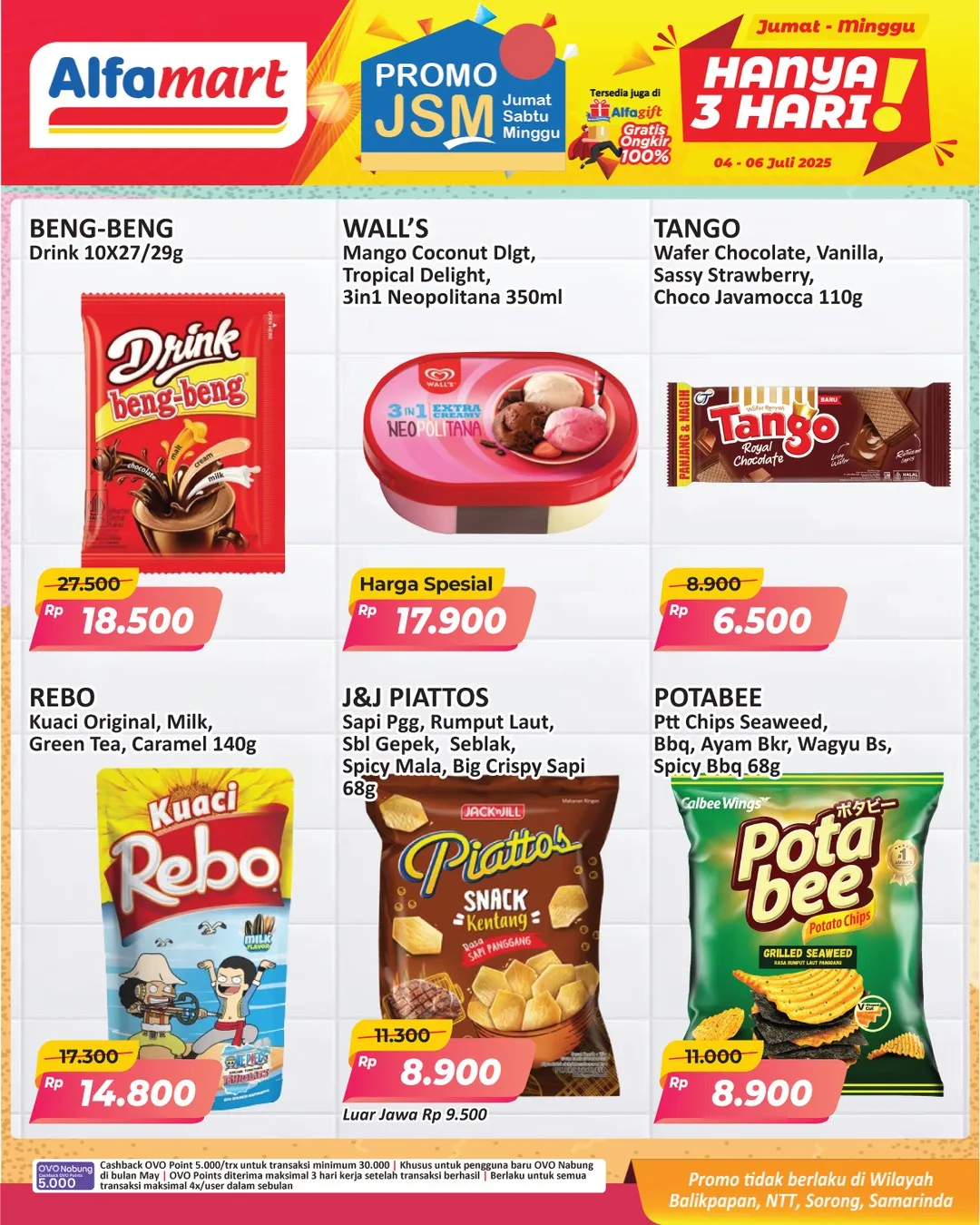 Promo Terbaru JSM Alfamart 4 Juli – 6 Juli 2025