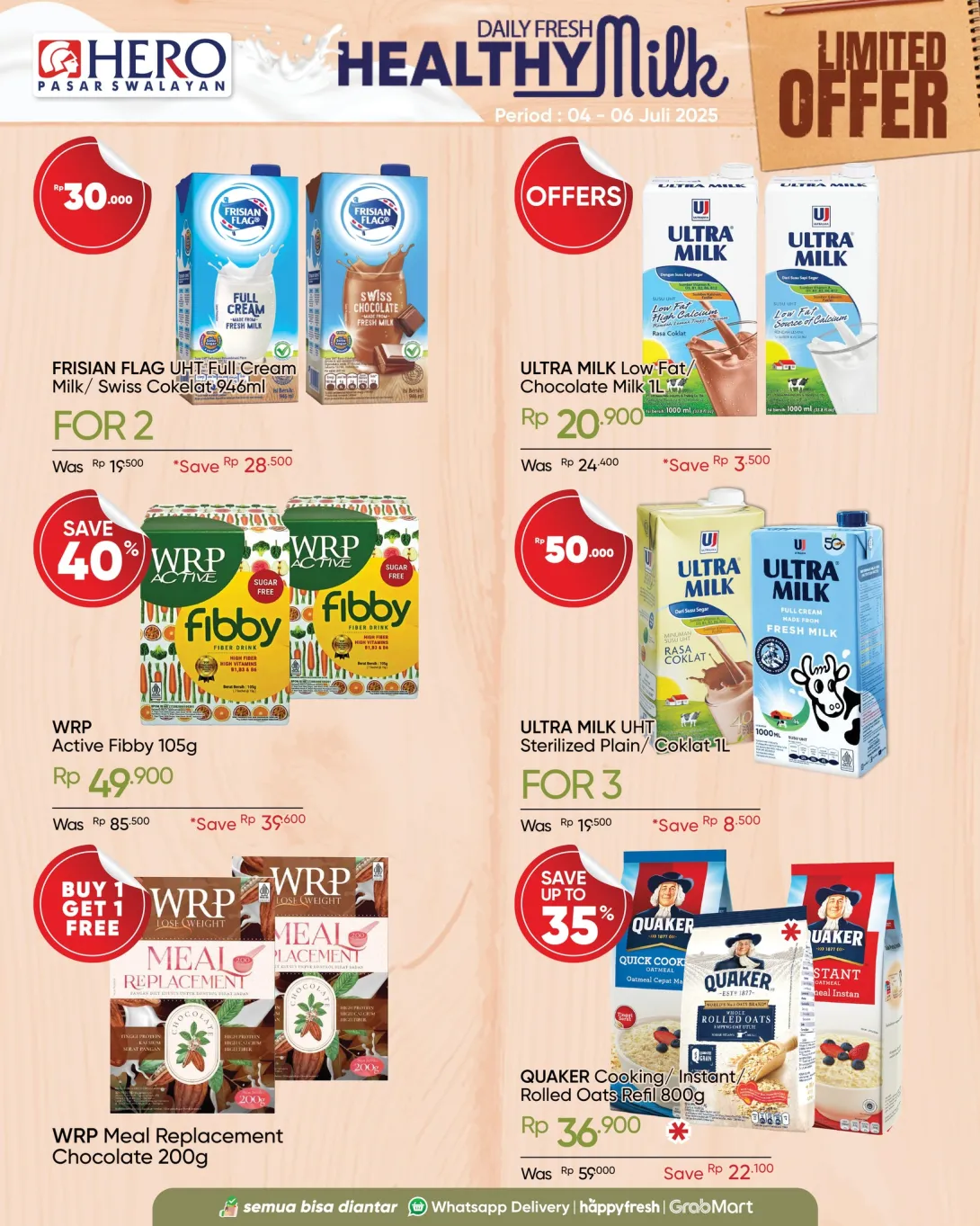 Promo Mie & Pasta Terbaru di Hero Supermarket! Dapatkan penawaran spesial hanya sampai 6 Juli 2025 – belanja hemat produk favorit Anda mulai dari La Fonte Spaghetti, Tropicana Slim Shirataki, hingga Nongshim dan Samyang Ramen Korea.