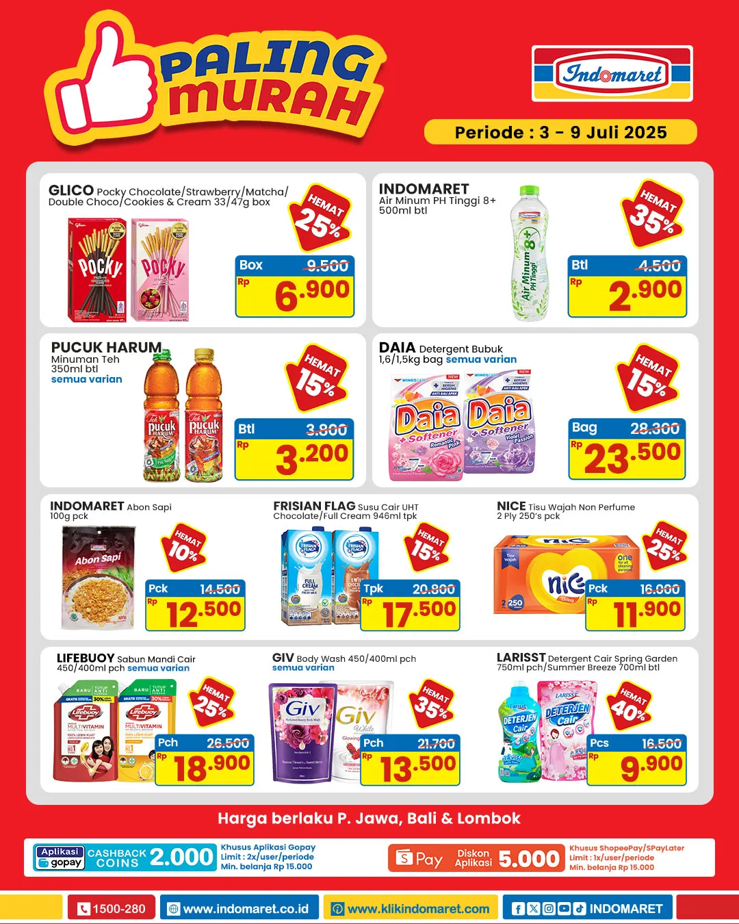 Promo Terbaru Paling Murah Indomaret 3 Juli – 9 Juli 2025 Promo Terbaru Paling Murah Indomaret 3 Juli – 9 Juli 2025